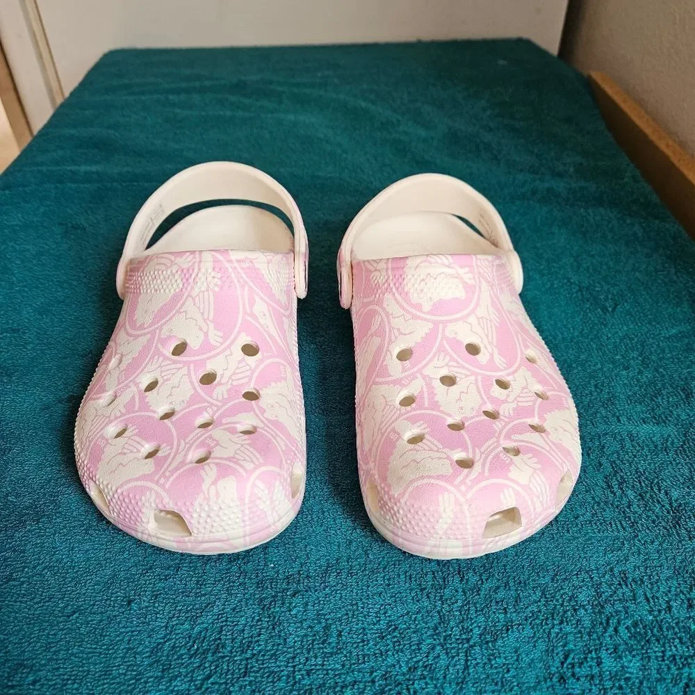 Crocs Kids Classic Duke Print Clogs